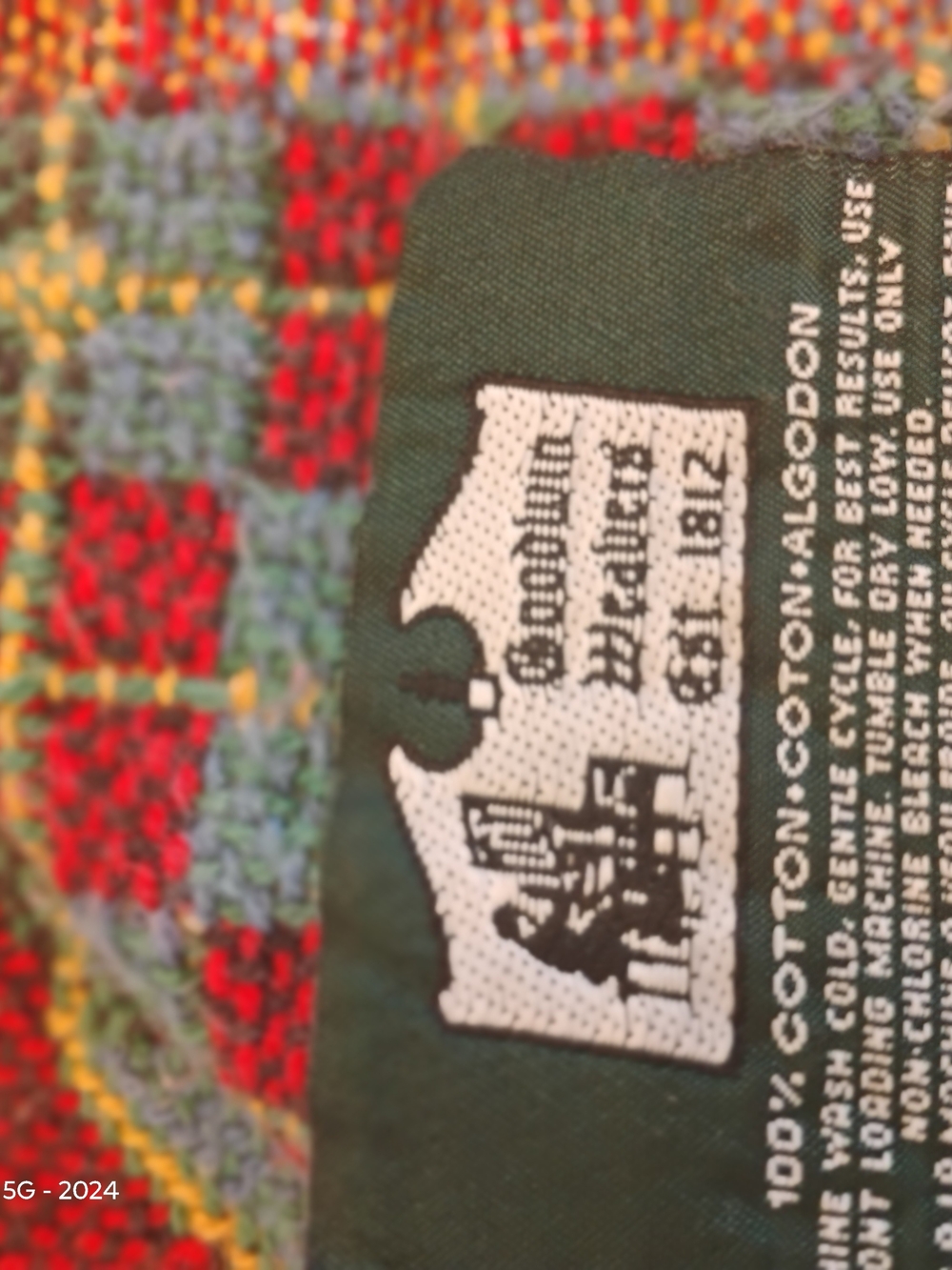 Old World Santa Tapestry Throw